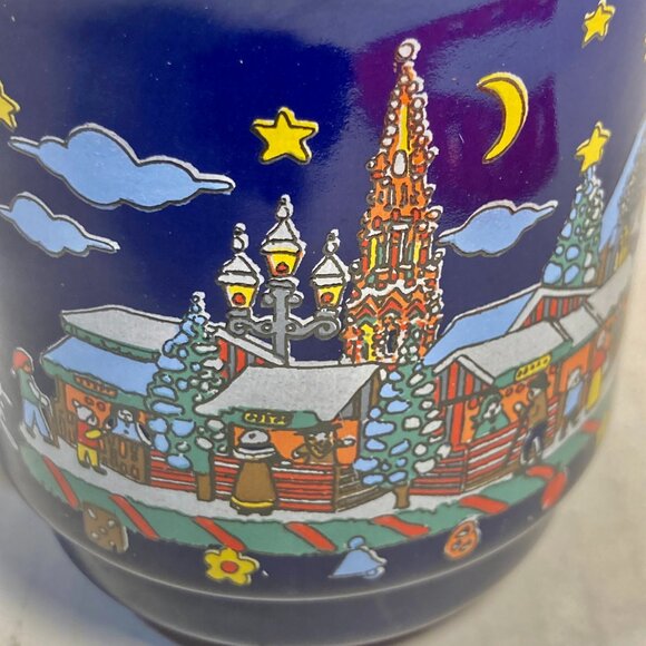 Vintage German Christmas Market Coffee Cup Nurnberger Christkindlesmarkt 1999 - Picture 10 of 16